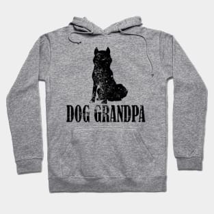 Siberian Husky Dog Grandpa Hoodie